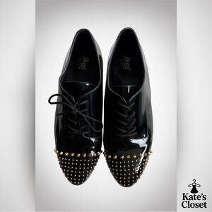 Bass Black Studded Women's Shoes (Size 9)